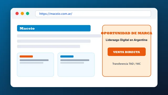 Modelo de aplicación comercial y proyectos digitales para maceio.com.ar